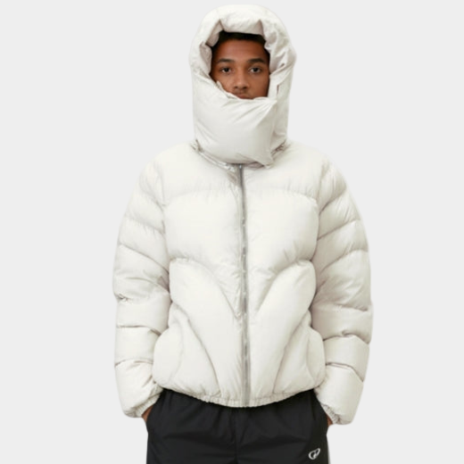 Heavy Padded Puffer - Apricot