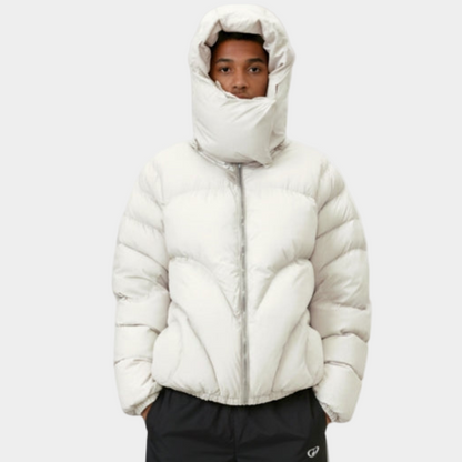 Heavy Padded Puffer - Brown