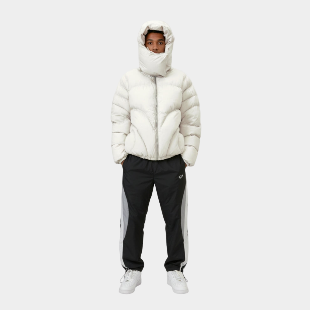 Heavy Padded Puffer - Brown