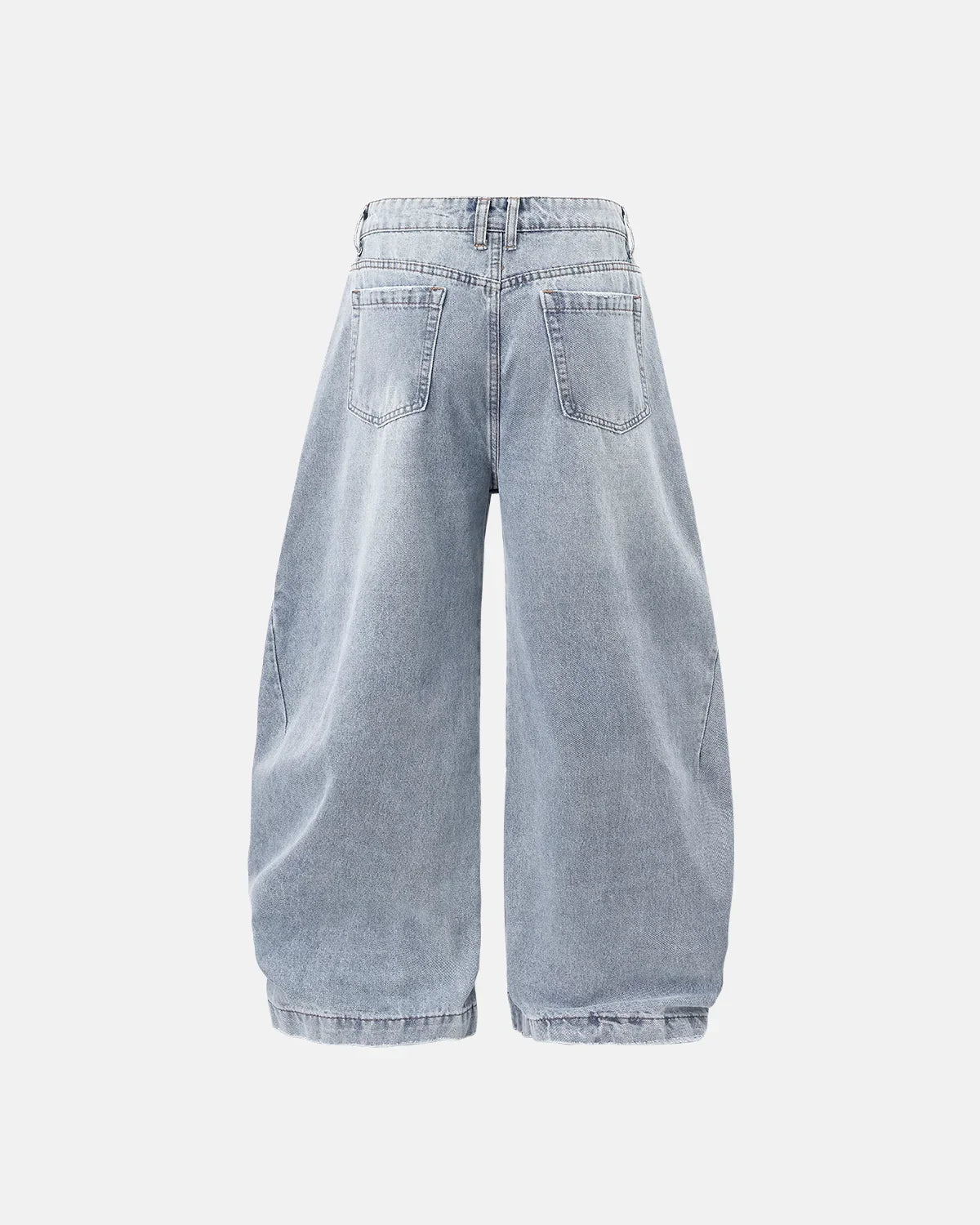 Washed Barrel Baggy Jeans