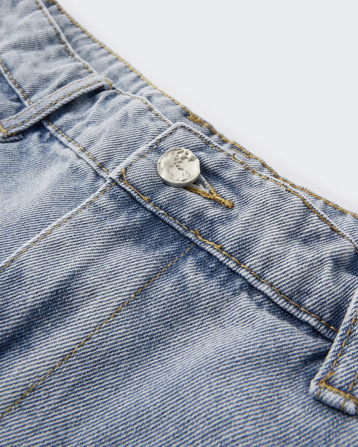 Washed Barrel Baggy Jeans