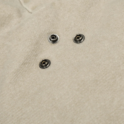 Retro Washed Fleece-lined Hooded Work Jacket