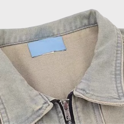 'Drift' Washed Denim Jacket