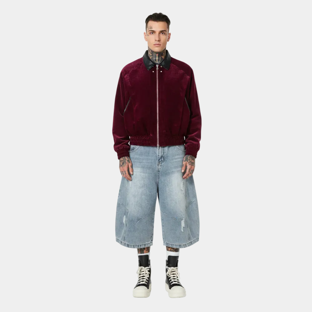 Retro Velvet Luxury Lapel Jacket