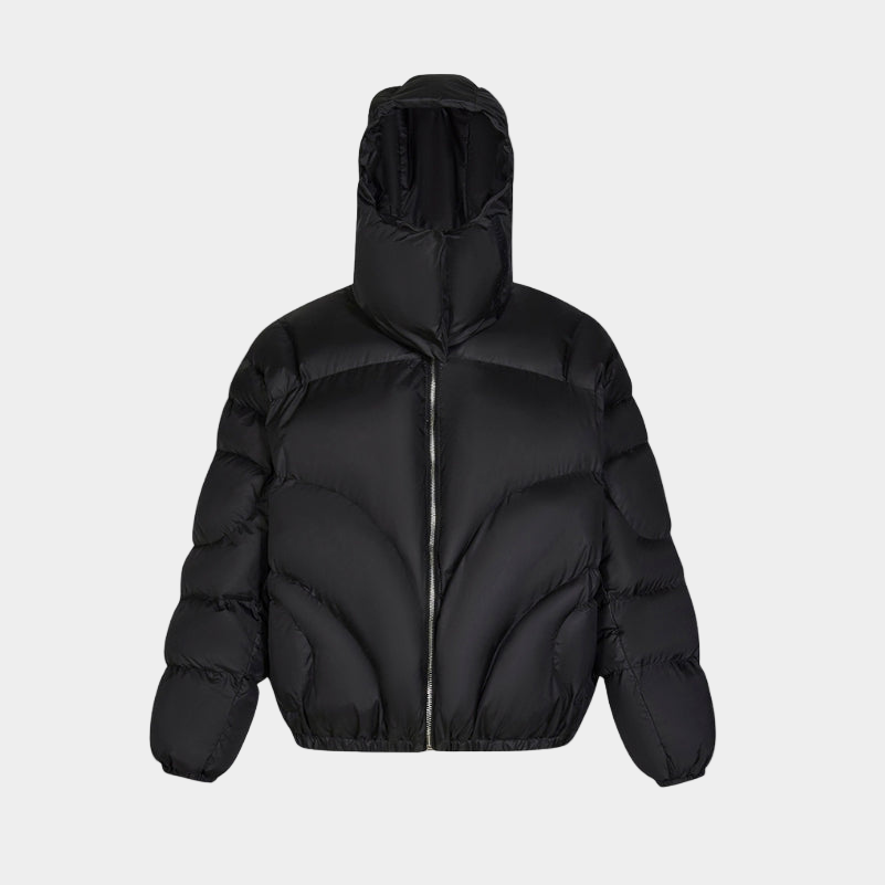 Heavy Padded Puffer - Brown
