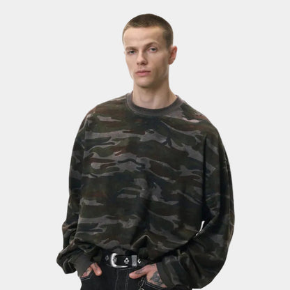 Camo Boxy Fit Longsleeve