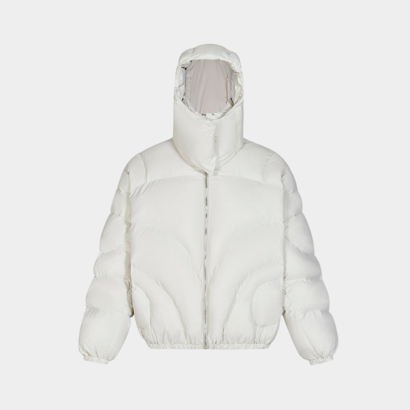 Heavy Padded Puffer - Brown