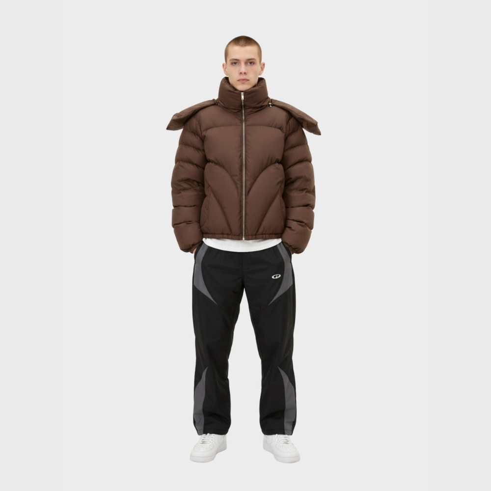 Heavy Padded Puffer - Apricot