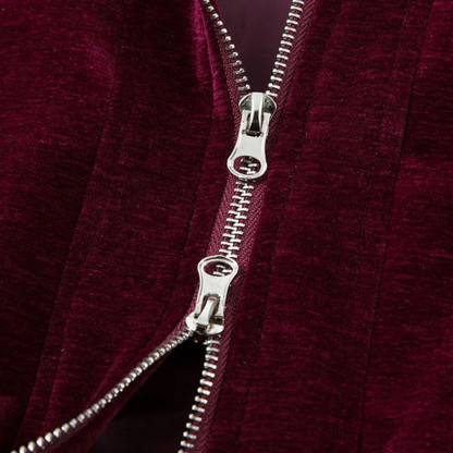 Retro Velvet Luxury Lapel Jacket