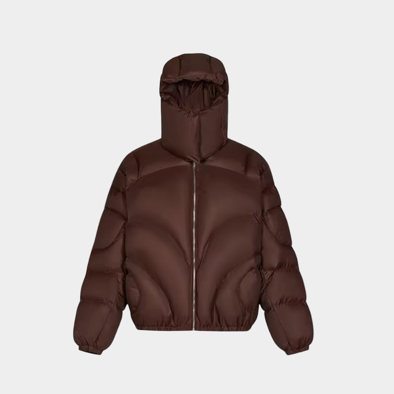 Heavy Padded Puffer - Apricot