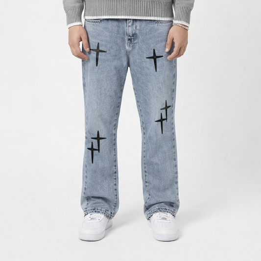 Crossed Streetwear Jeans