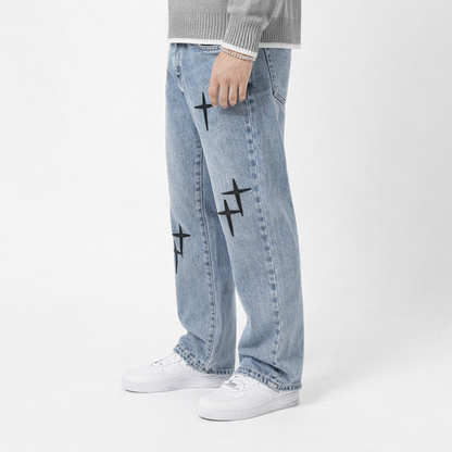 Crossed Streetwear Jeans