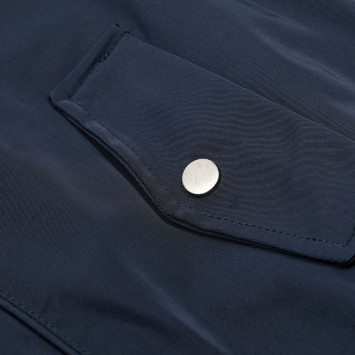 Faux Two-Piece Plaid Layered Workwear Jacket